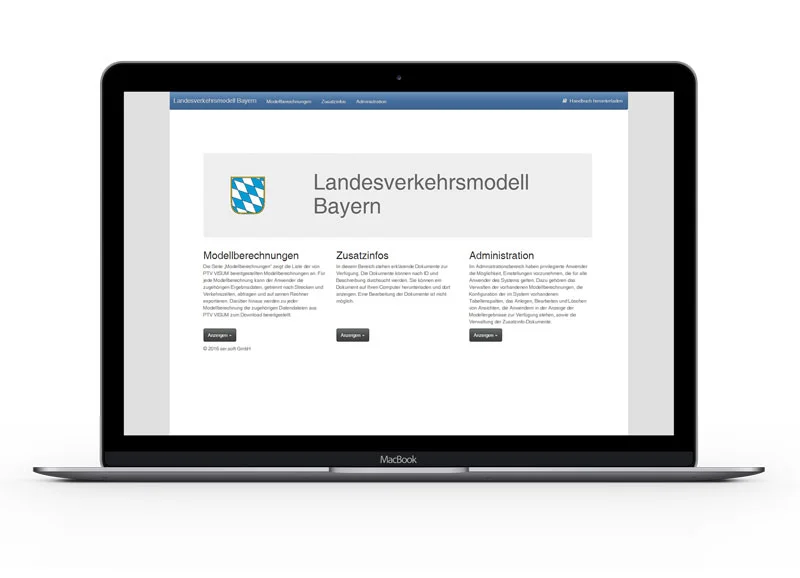 Landesverkehrsmodell Bayern